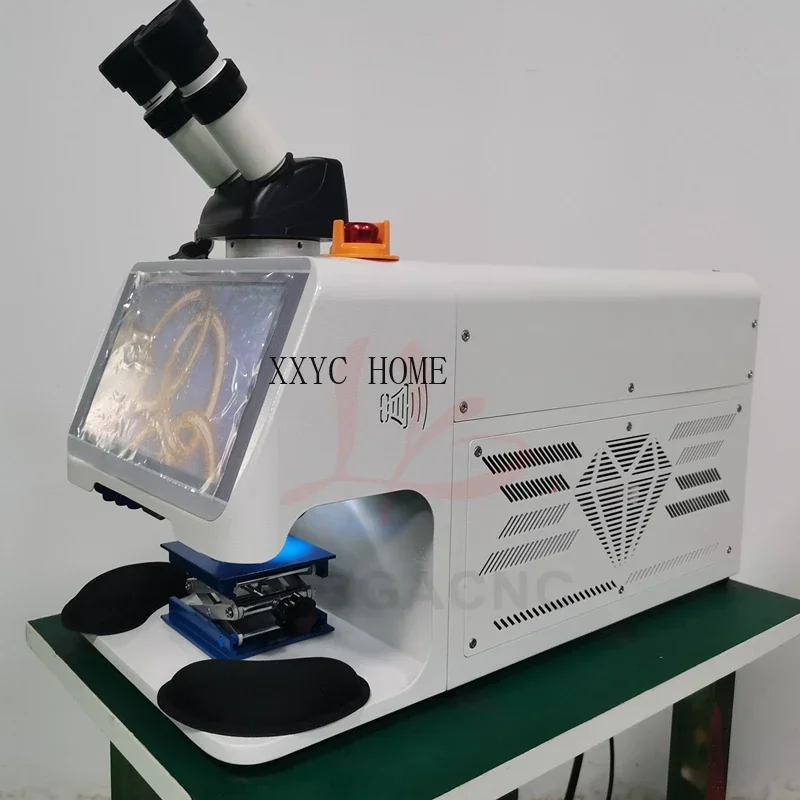 Jewelry Spot Welding Machine ND YAG Laser Touch Screen 60W 100W 150W 200W MINI Laser Soldering With CCD Control System Microscop