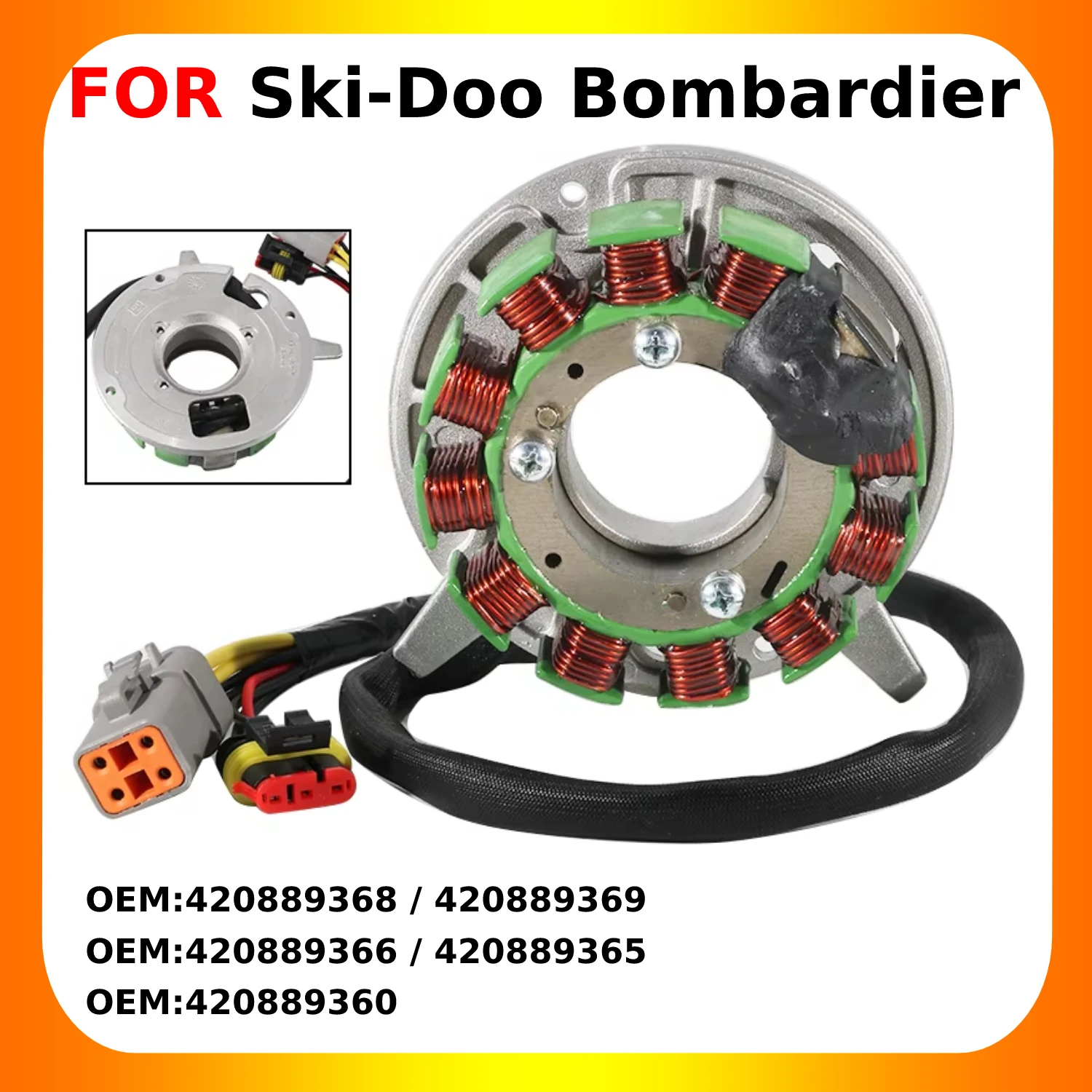 

Motorcycle Magneto Generator Stator Coil For Ski-Doo Bombardier Expedition Sport 550F / Freestyle Session 300F 550F / Park 550F