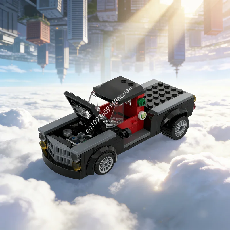 

Набор строительных блоков MOC City EV Pickup Truck, 169 деталей, развивающая игрушка, креативный подарок на Рождество и день рождения для детей