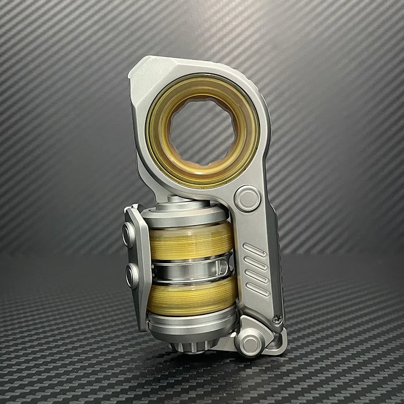 Sinian PEI S.S EDC Stimmgabel Fidget Slider – ADHS Fokus Push Ei Sensorisches Spielzeug Angstlinderung Erwachsene Fidget Spinner Spielzeug Geschenk