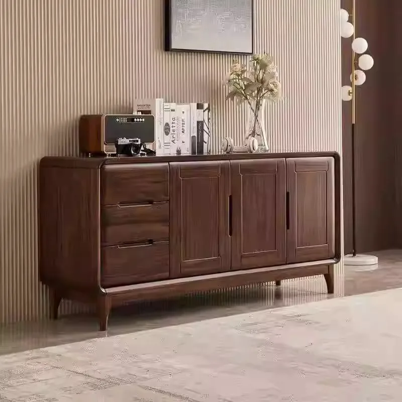 Organiser des armoires de salon rustiques, étagères rétro en bois, armoires de salon de maison, meubles de vitrine d'hôtel