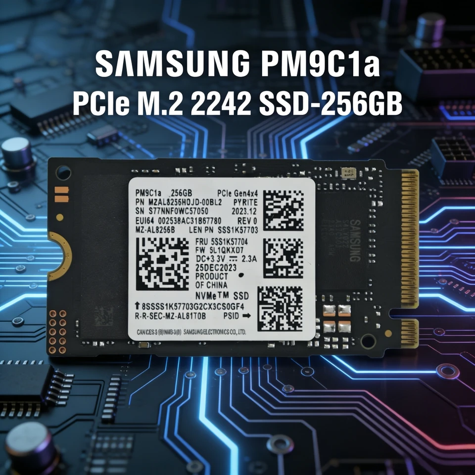 Samsung PCIe M.2 2230/2242 NVMe SSD BM9C1 512G,PM9B1 128G 256G,For