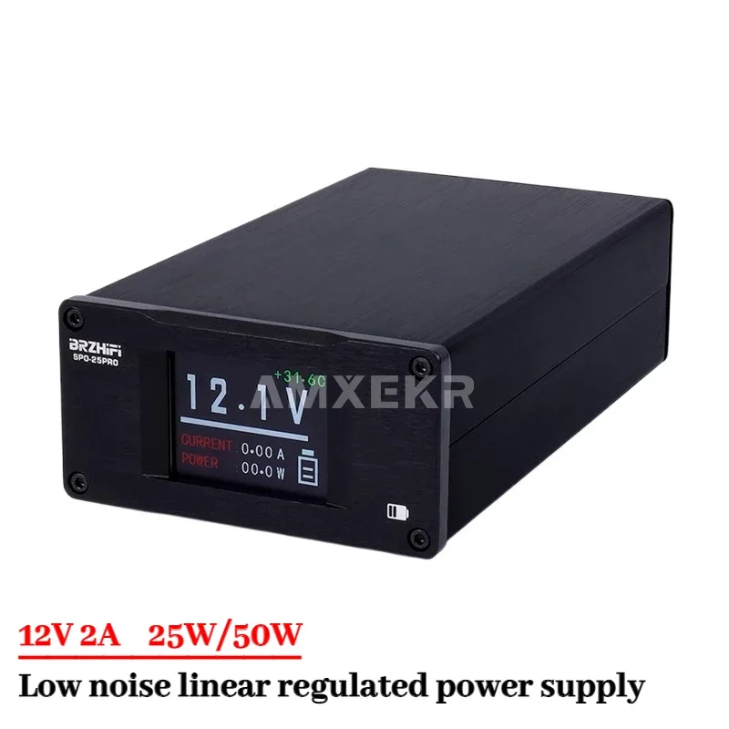 

SPD-25PRO/50PRO Flagship Low-noise Power Supply, 25W/50W, DC Linear Regulated Power Supply, 12V 2A, HiFi Audio Power Supply