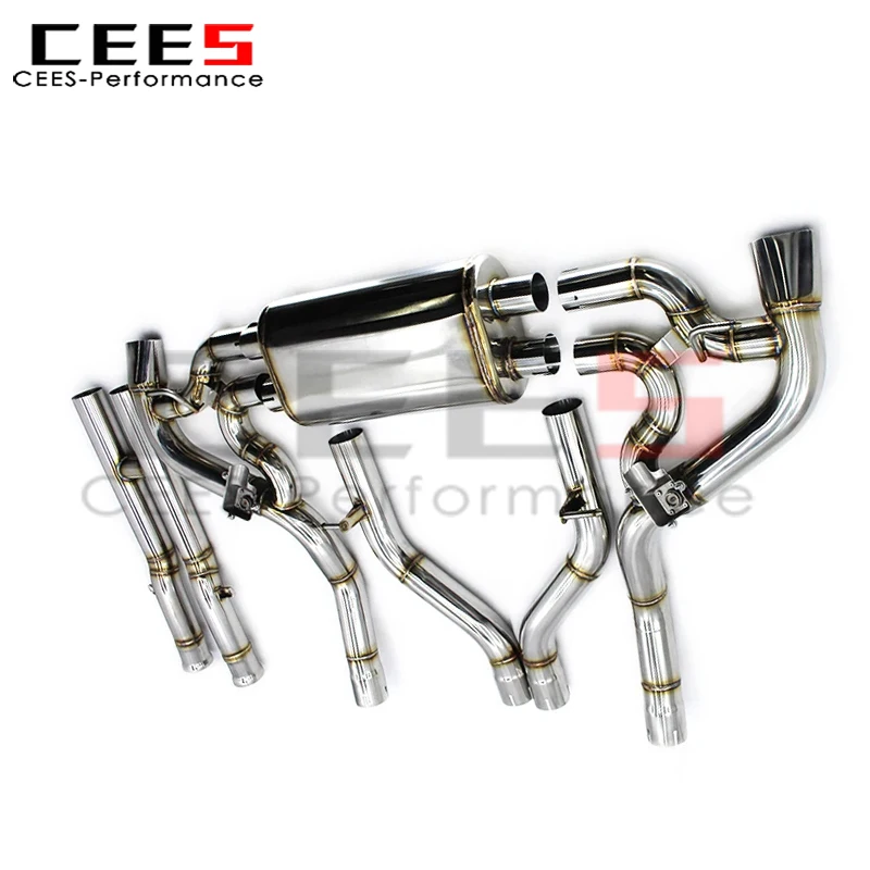 

cees for Mercedes-Benz AMG GT/GTS(C190) 4.0T (2017-2023) High Performance Catback Exhaust SS304 Valvetronic Exhaust System