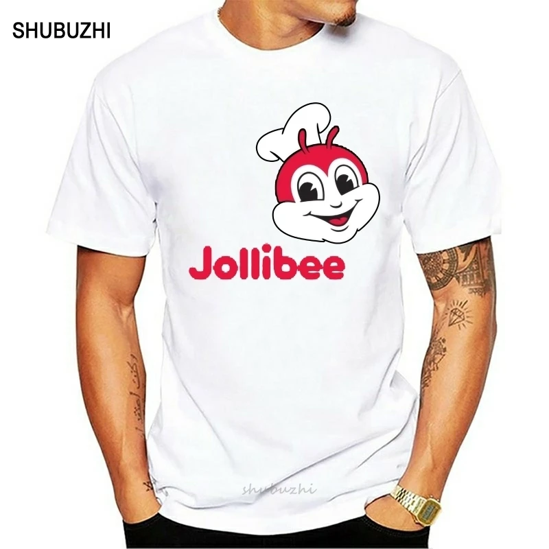 Jollibee T Shirt Mens Tee Chef Bee Food Mip Many Colors Fan Gift Tee Shirt Hipster Harajuku Brand Clothing T Shirt