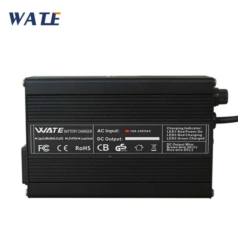 

46.2V 4A Li-ion Battery Charger 11S 40.7V automatic battery charger for golf cart and electric car