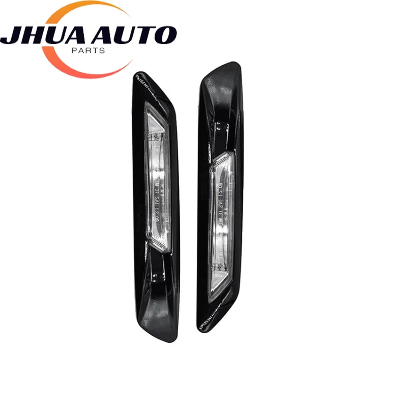 

Пара 63137154169 63137154170 Совершенно новый левый + правый светодиодный боковой габаритный фонарь указателя поворота для BMW 5 Ser F10 F11 F18 2011-2017