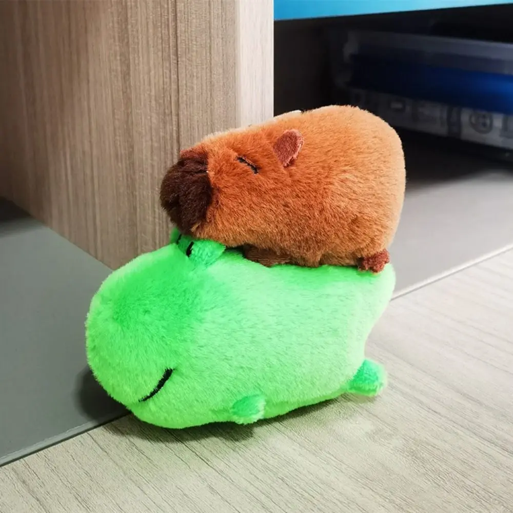 Multicolor Simulation Capybara Pendant Cute Toy Accessories Plush Capybara Keychain Stuffed Animals Guinea Pig