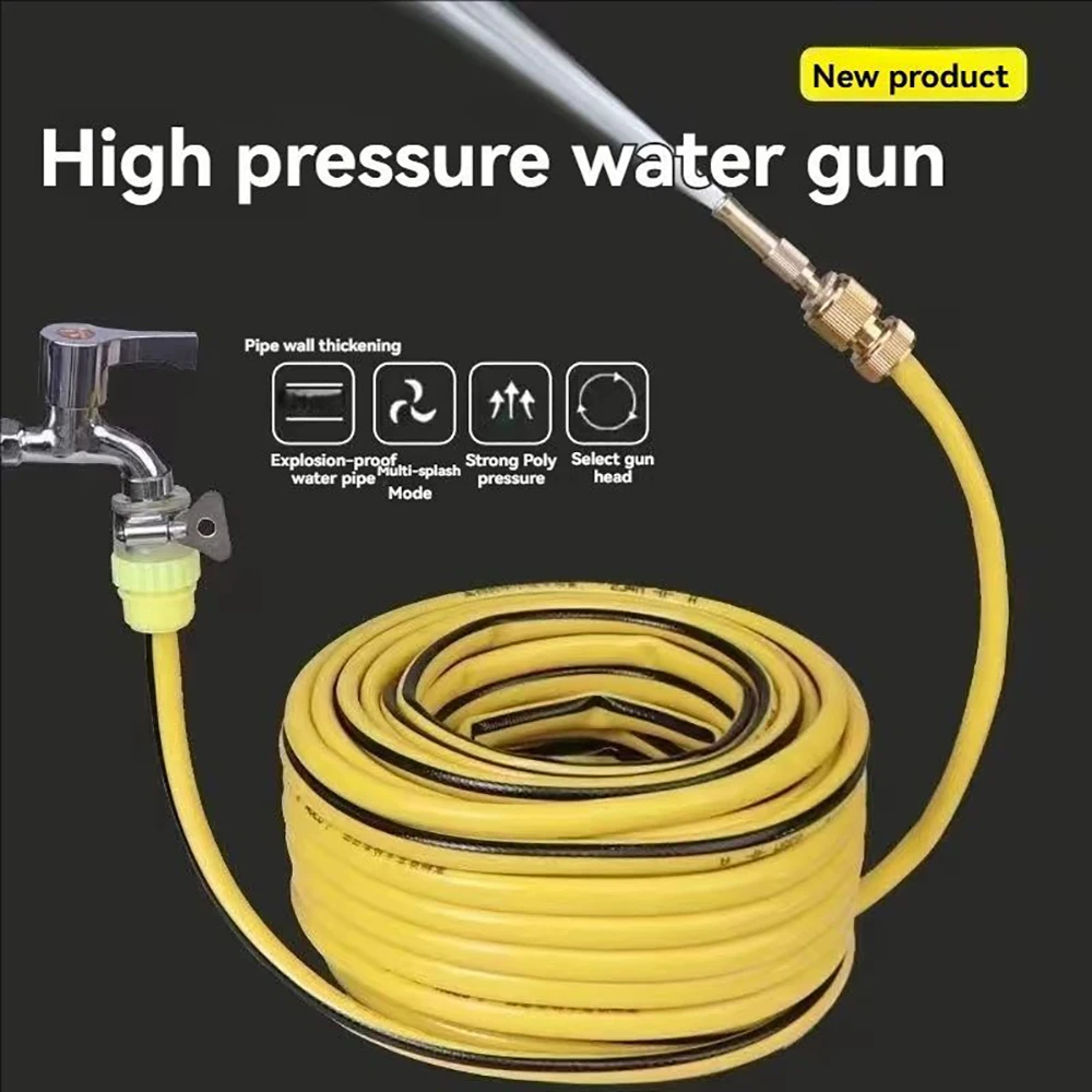 1 Set Wasserleitung, geeignet für Hochdruck-Autowaschpistolen, Haushaltssprühpistolen für Wasserpistolen, Autowaschdüsen – Detail 7