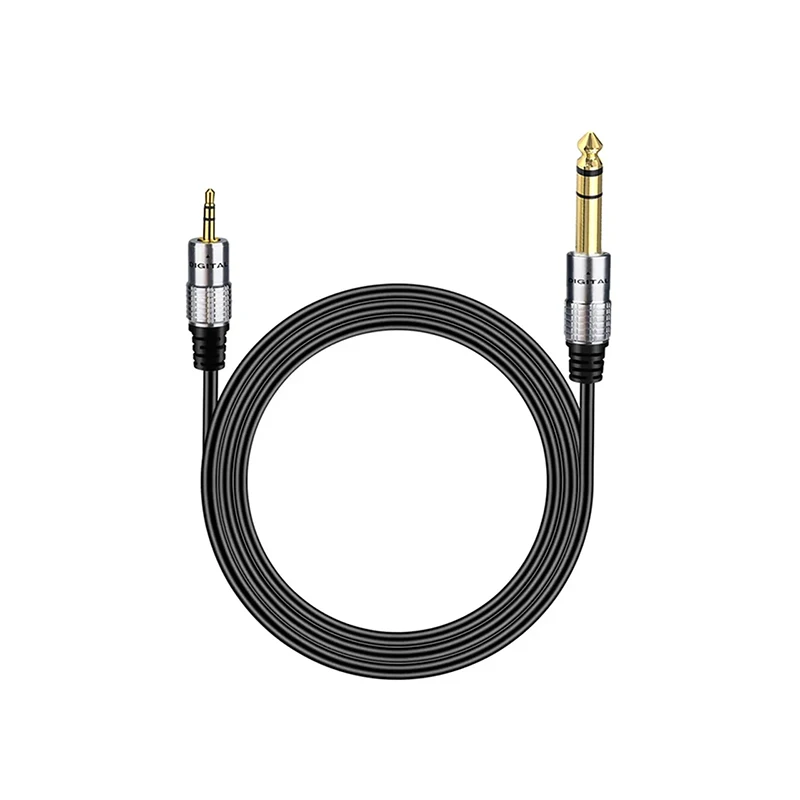 

3M 1/8 to 1/4 TRS Stereo 3.5mm to 6.35mm Jack Cable 6.5 To 3.5 Aux Audio Cord for PC Phone MP3 Guitar Amplifier Speaker Mixer