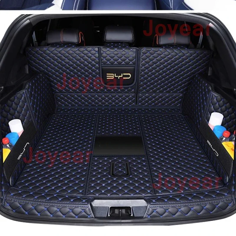 

For BYD Song Plus EV DMI 2021-2023 Car Trunk Mat Waterproof Encirclement Trunk Pat Car Decoration Modified Protective Supplies