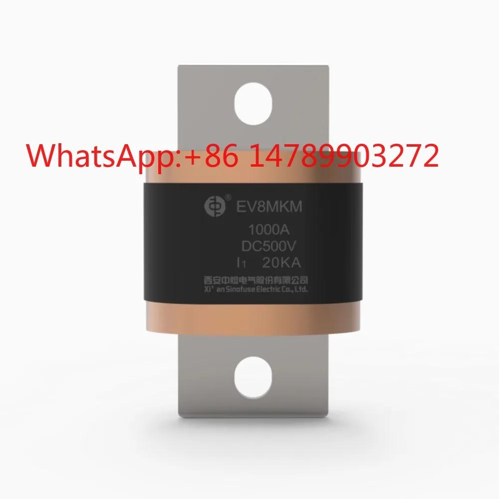 Sinofuse EV8MKM Ceramic DC500V High Breaking Capacity 20kA Mega Fuse 500A-1000A for Mining & Electric Ships JASO D622