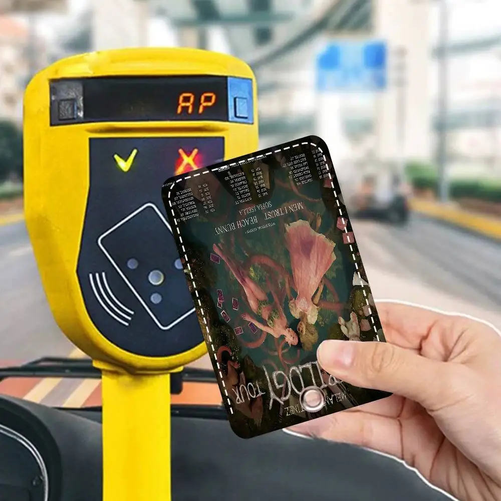 المغني ميلاني مارتينيز بوابات شارة حامل المفاتيح للبنك الأعمال حامل بطاقة العمل بطاقة الطالب حالة وقائية بطاقة الحافلة #3