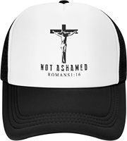 Religious Christian Faith Jesus Trucker Hat Mesh Cap