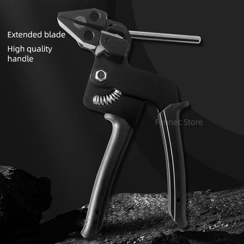 NEW Cable Tie Plier Fastening Strap Cable Tie Gun Automatic Cutting Tool Adjustable Stainless Steel Self-Locking Ties Hand Tools