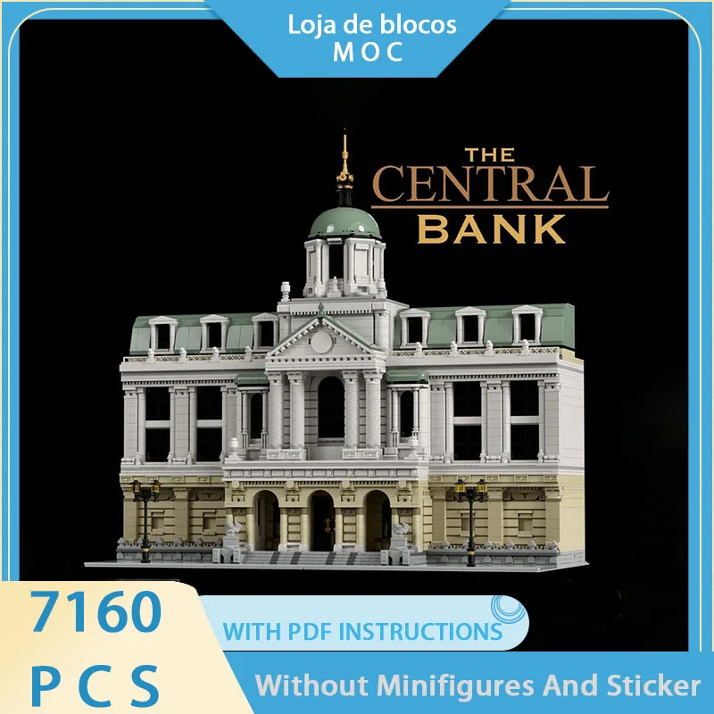

Exquisite new MOC building blocks, medieval architectural models, central bank technology, modular holiday gifts, toys, DIY set