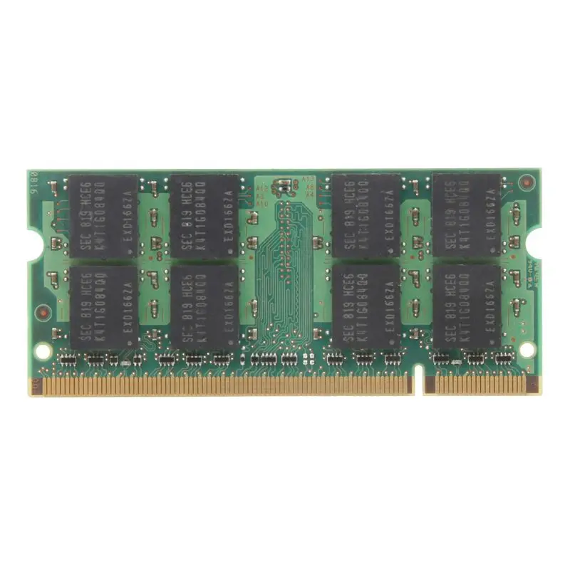 Memoria RAM A23F-2GB DDR2 667Mhz PC2 5300 Memoria RAM para ordenador portátil 1,8 V 200PIN SODIMM para AMD