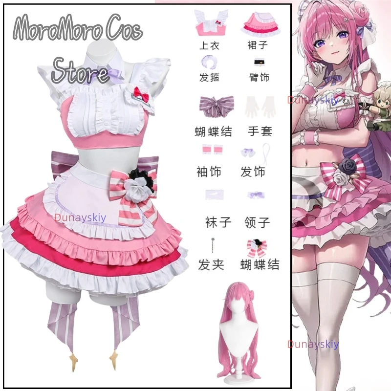

Доро Косплей Аниме NIKKE Доро Дороти Косплей Костюм Сексуальная Женщина Платье Горничной Парик Комплект Хэллоуин Карнавал Милая Униформа Лолиты