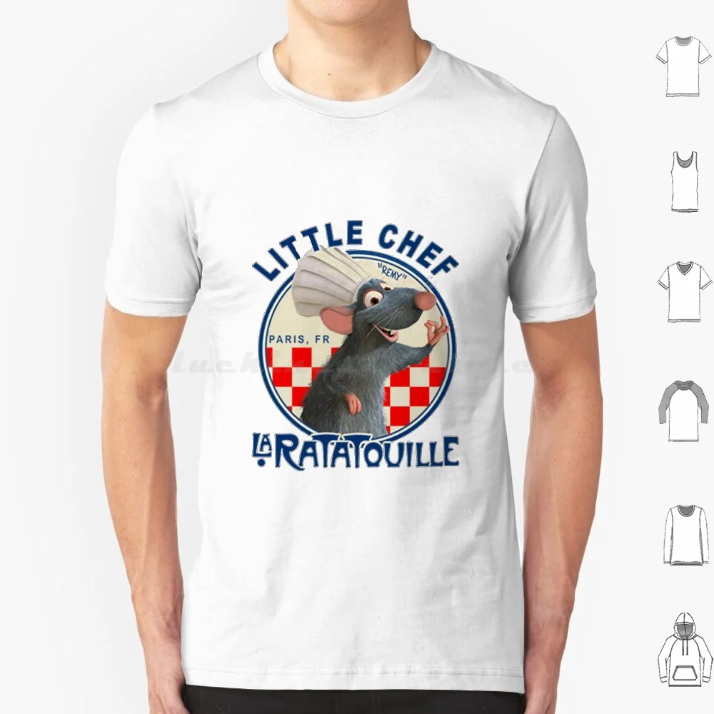 La Ratatouille T Shirt 6xl Cotton Cool Tee Remy Ratatouille Pixar Rat Chef Linguini Movie France Mouse Paris Cartoon Colette