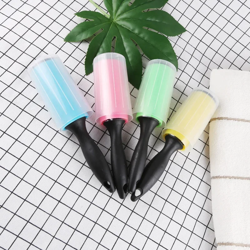 Reusable Washable Roller Dust Cleaner Lint Sticking Roller for Clothes Pet Hair Cleaning Household Dust Wiper Tools