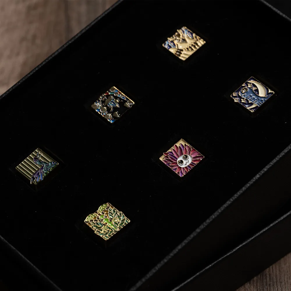Metal Keys Magic Animals Keycap ESC DIY Customization Keyboard Keycap For Mx Switches