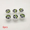 6pcs white