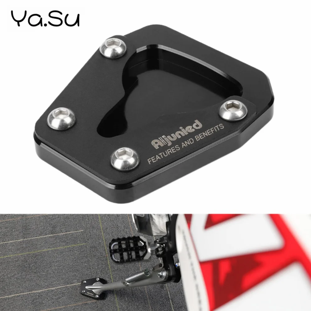 

Motorcycle Side Support Enlarged Anti-slip Bracket Side Tripod For KOVE 450 Rally 2023