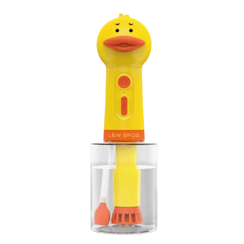 

USB Yellow Duck Pet bubble Machine Handhold electric Pet Cleaning Foam Machine Automatic bubble pet cleaning machine Dog