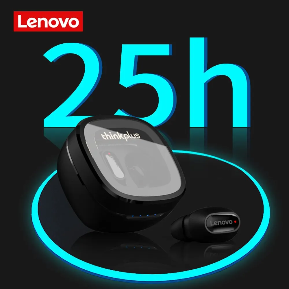 Lenovo-Thinkplus XT62 fone de ouvido Bluetooth 5.3, impermeável, controle de toque, baixa latência, fones de ouvido HiFi, fone de ouvido esportivo, chamada HD