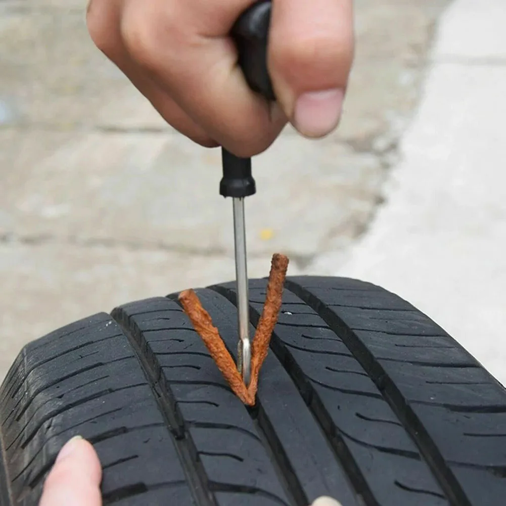 Puncture Repair Kit For Car Van Motorcycle Tyre Plug Tubeless Flat Tire Repair Tool Tyre Puncture Plug Tools