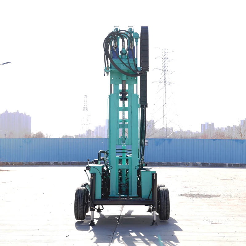 

Custom SM200 Small Hydraulic Water Well Drilling Rig Diesel‑powered Portable Drilling Machine for Household & Agricultural Use