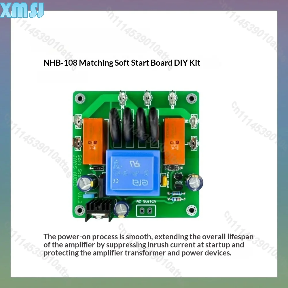 Power Amplifier DIY Kit NHB-108 Clone HiFi Soft Starter Board For Dartzeel Schema High Fidelity Audio Electronic Project