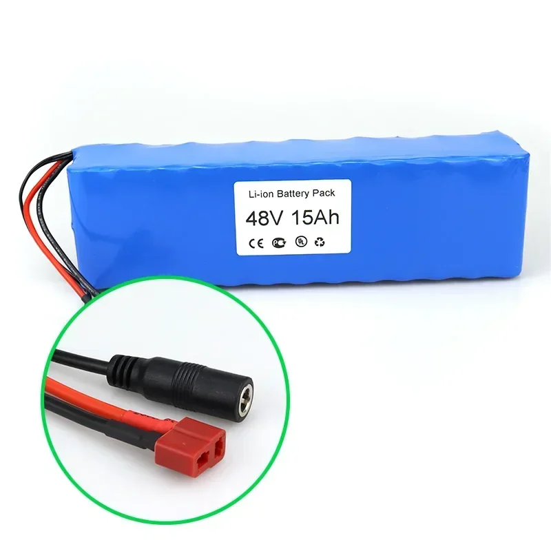 New 13S3P 48V 15Ah E-bike Battery T-plug Connector And BMS  Li-ion Battery Pack E-Bike image 3