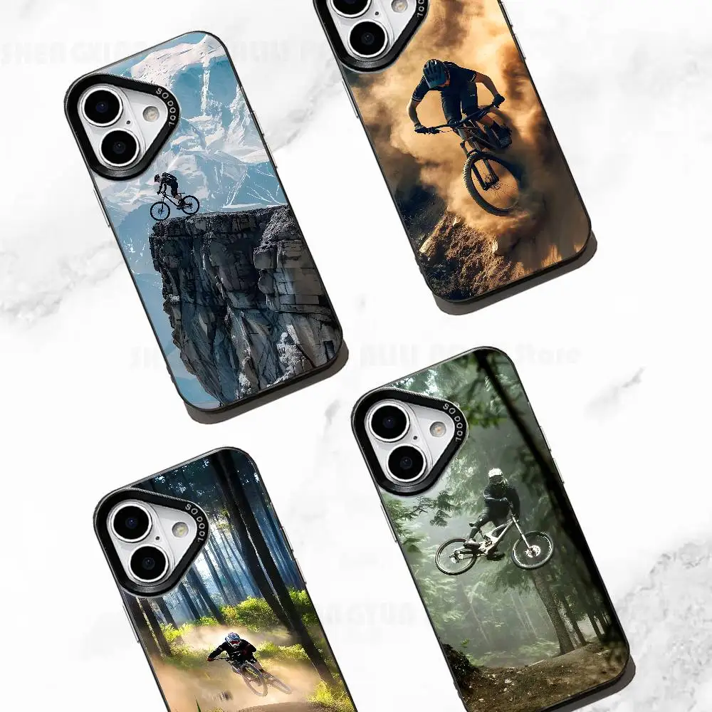

Extreme Challenge Mountain Bike Case For IPhone 11 12 13 14 15 16 17 Pro Max XS X XR Cover