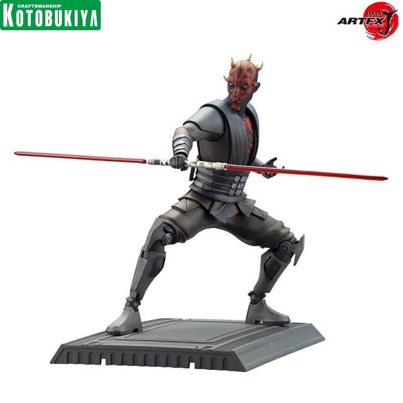 

KOTOBUKIYA Star Wars Clone Wars ARTFX Darth Mall Clone Wars Edition 1/7 Anime Figure Action Model Collectible Toys Gift