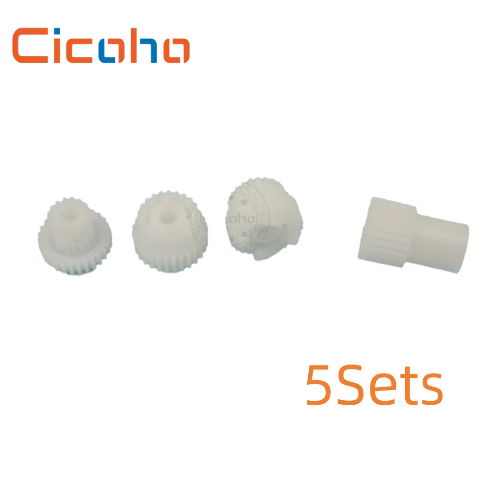 

5Sets B065-4234 B065-4235 B065-4244 Fuser Cleaning Web Roller Gear For Ricoh Aficio 1075 2051 2060 2075 MP 5500 6500 7500 8000