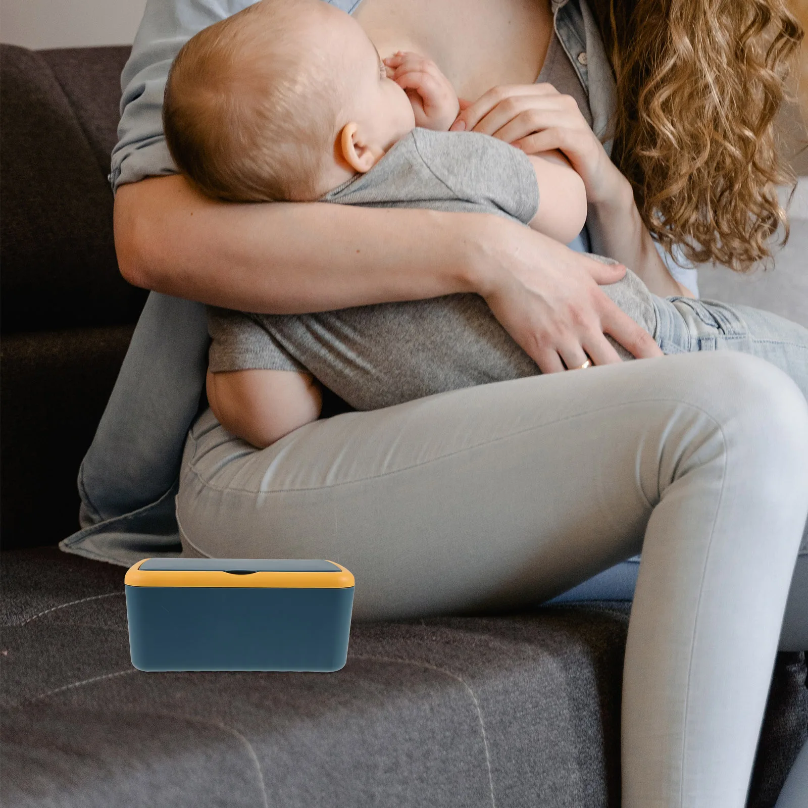 

Dustproof Large Orange Tissue Box Wipes Dispenser Paper Towel Holder Napkin Cases Storage Home Bathrooms Accessories Reusable