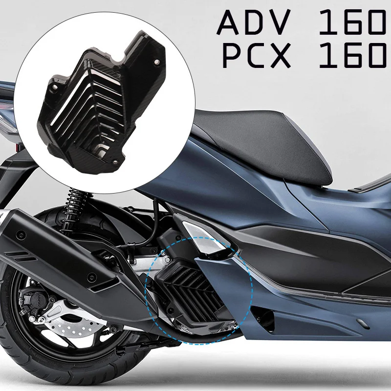 

Для Honda ADV160 PCX160 модификация мотоцикла карбоновая пайка крышка бака для воды крышка бака