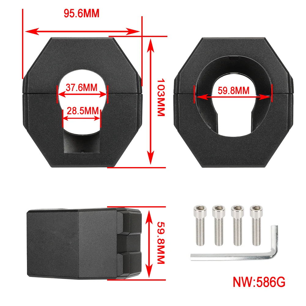 

For Segway Ninebot Max G30/G30LP/G30E/G30D Electric Scooters Accessories New Aluminum Folding Clamp Vertical Rod Fixing Part