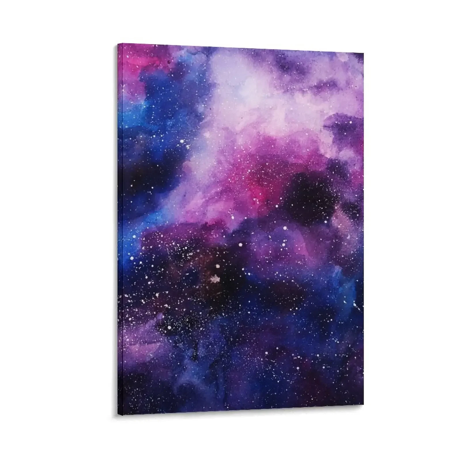 

Watercolor Galaxy Canvas Painting living room decoration home decor