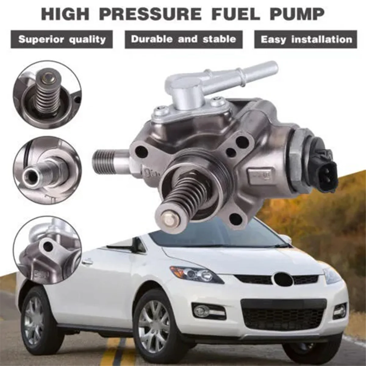 Automotive High-Pressure Fuel Pump for 3 6 -7 2.3L L3K9-13-35ZC L3K9-13-35ZB Turbo Parts