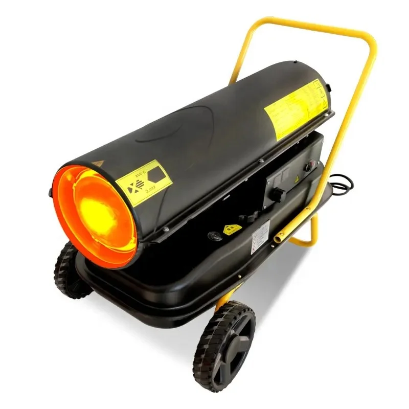 Mobile Automatic Electric Ignition Oil Heater for Greenhouse Poultry Pig Farms Temperature Control
