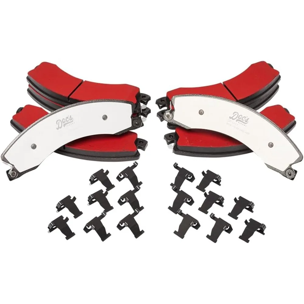 

Doc's Diesel Front and Rear Brake Pads Kit DP1411-2 | Compatible with Chevrolet/GMC 6.6L Duramax 2500HD, 3500HD 2011-2019 | Repl