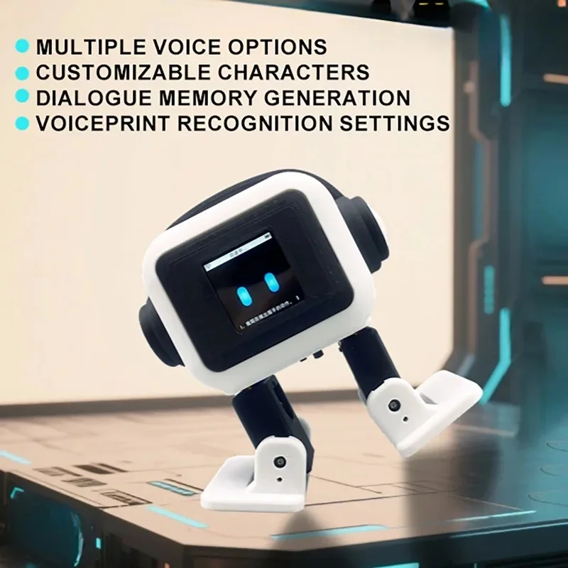 Smart Emo‑Pet Robot, Voice Recognition, Interactive Chat & Dancing Functions, Cute Electronic Toy, Ideal Gift for Kids view 4