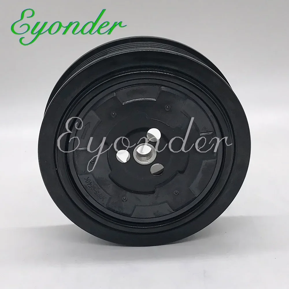 9672247080 9675655880 3643109 Polia do Compressor de Ar Condicionado Eyonder para CITROEN C3 C4 C5 1.0 1.2 PEUGEOT 208 2008 Partner 1.5