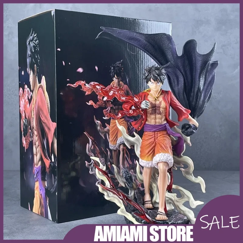 

28cm Monkey D Luffy Anime Action Figure Model Statue Game Peripheral Desktop Ornament Decoration Collectible PVC Garage Kit Gift