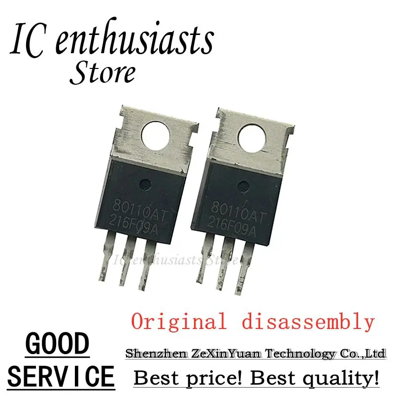 

10PCS 20PCS 80100AT VS80100AT 80A 100V TO-220 Original disassembly