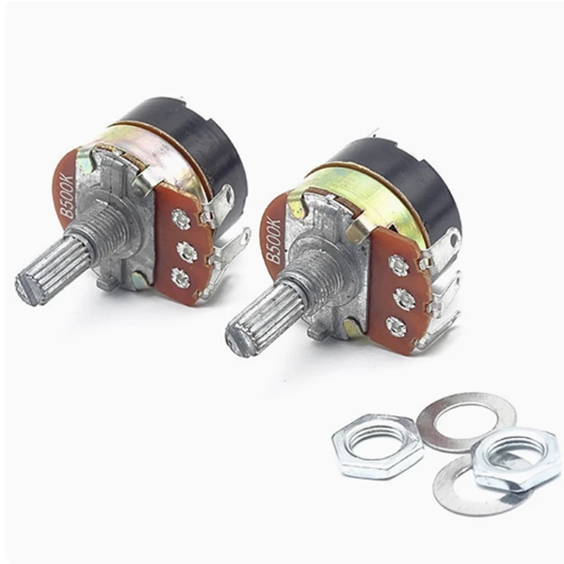 2 Stuks Wh138 WH138-1 Potentiometer Met Schakelaar 5K 10K 20K 50K 100K 250K 500K In Voorraad Groothandel