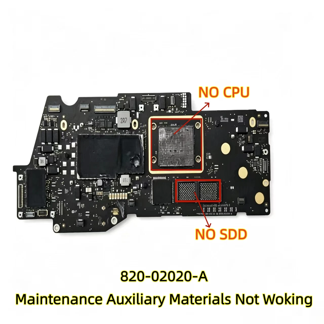 For MacBook Pro 13-inch A2338 M1 2020 Logic Board  Mainboard 820-02020-A Maintenance Auxiliary Materials Not Woking
