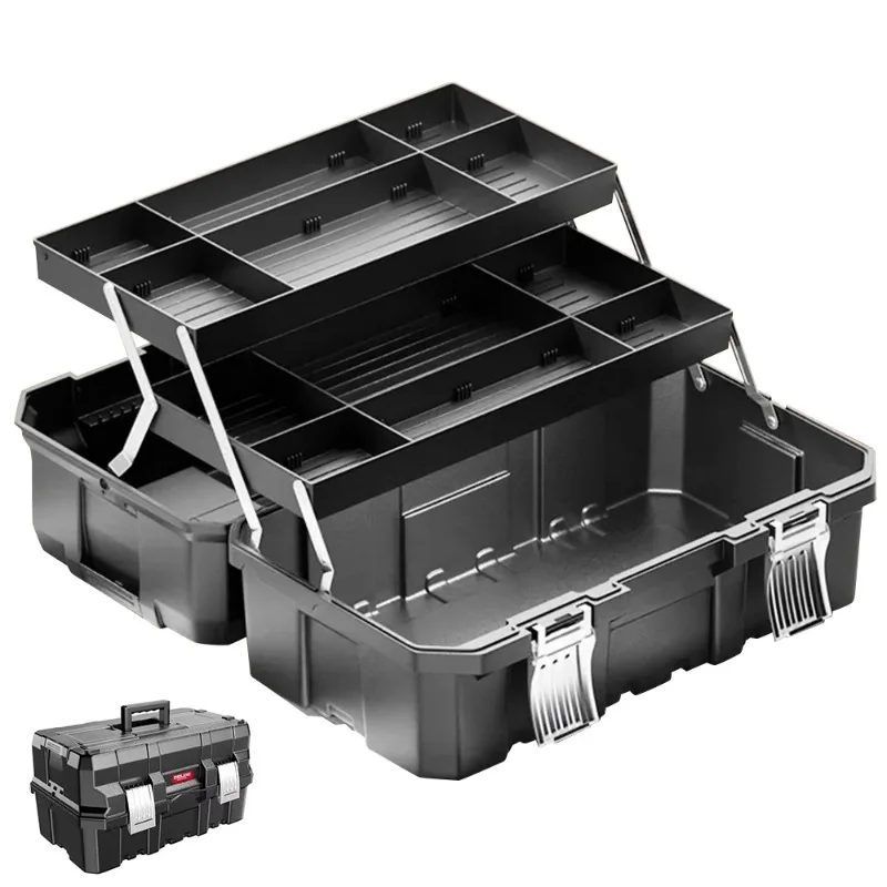 

Multi-Layer Folding Tool Box Electrician Tool Organizer Multifunctional Tool Box Home Hardware Accessories Portable Storage Box